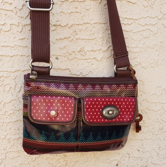FOSSIL‎ KEY-PER CROSSBODY SHOULDER  BAG - Picture 2 of 6